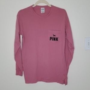 PINK Long Sleeve Tee